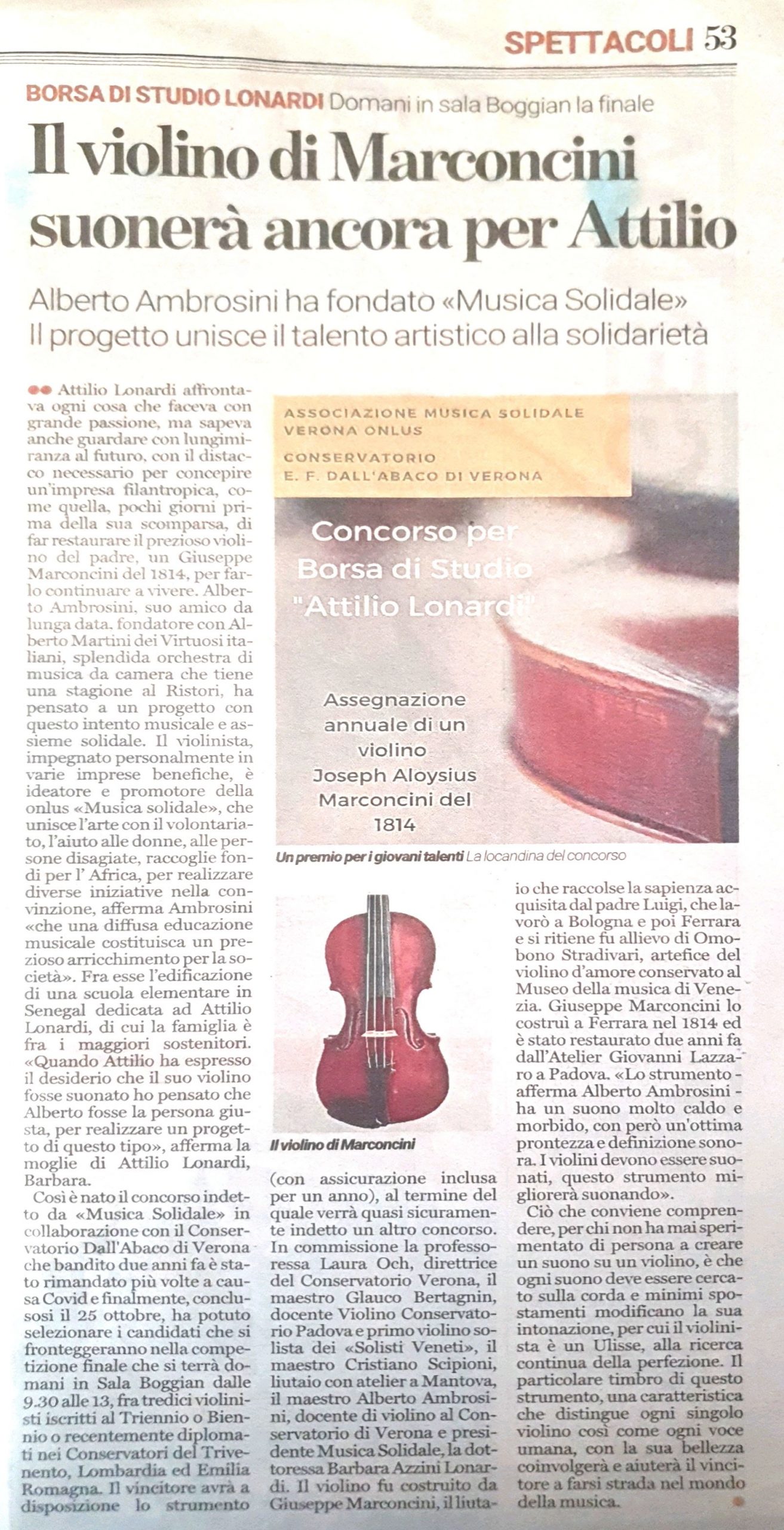Articolo-Arena-Borsa-di-Studio-Lonardi